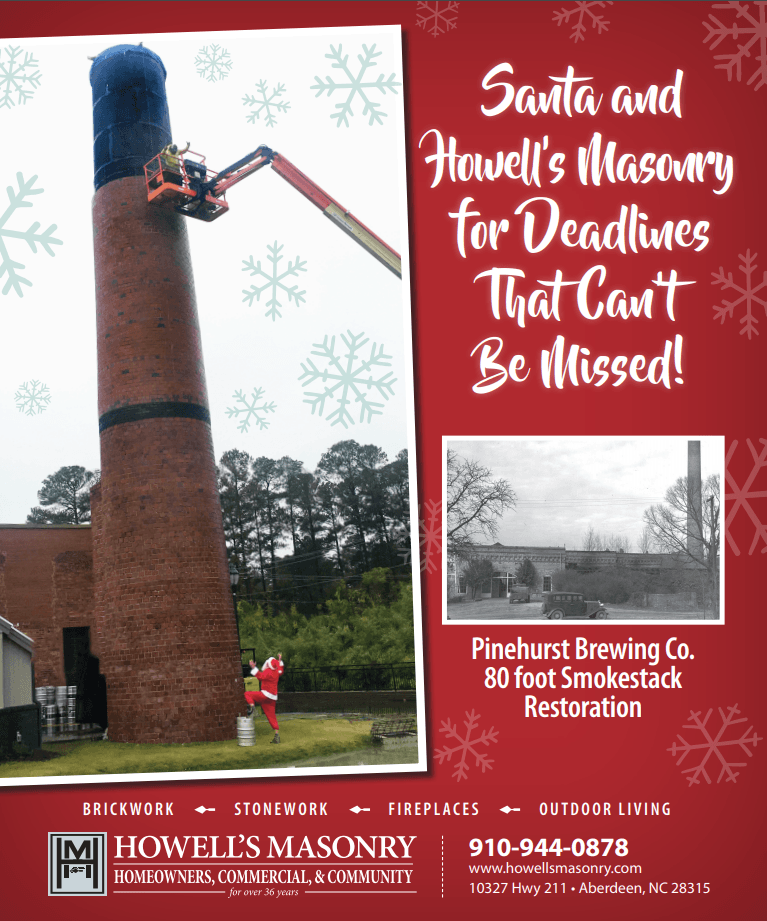 December 2018 Pinehurst Brewery Ad